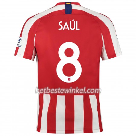Atlético Madrid Saul 8 Voetbalshirts Thuis 2019/20
